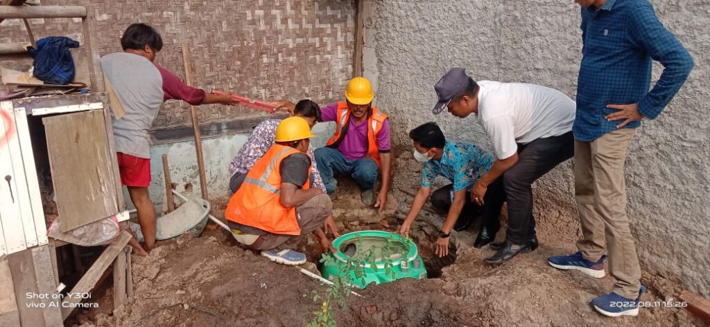 Implementasi Program ODF,  Kebon Cau Menuju Desa Sehat