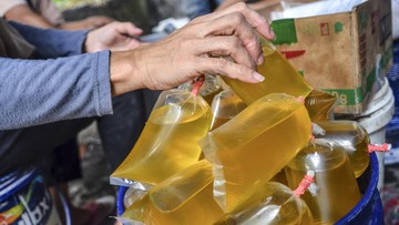 Hore! Harga Minyak Goreng Curah Sudah Dibawah HET