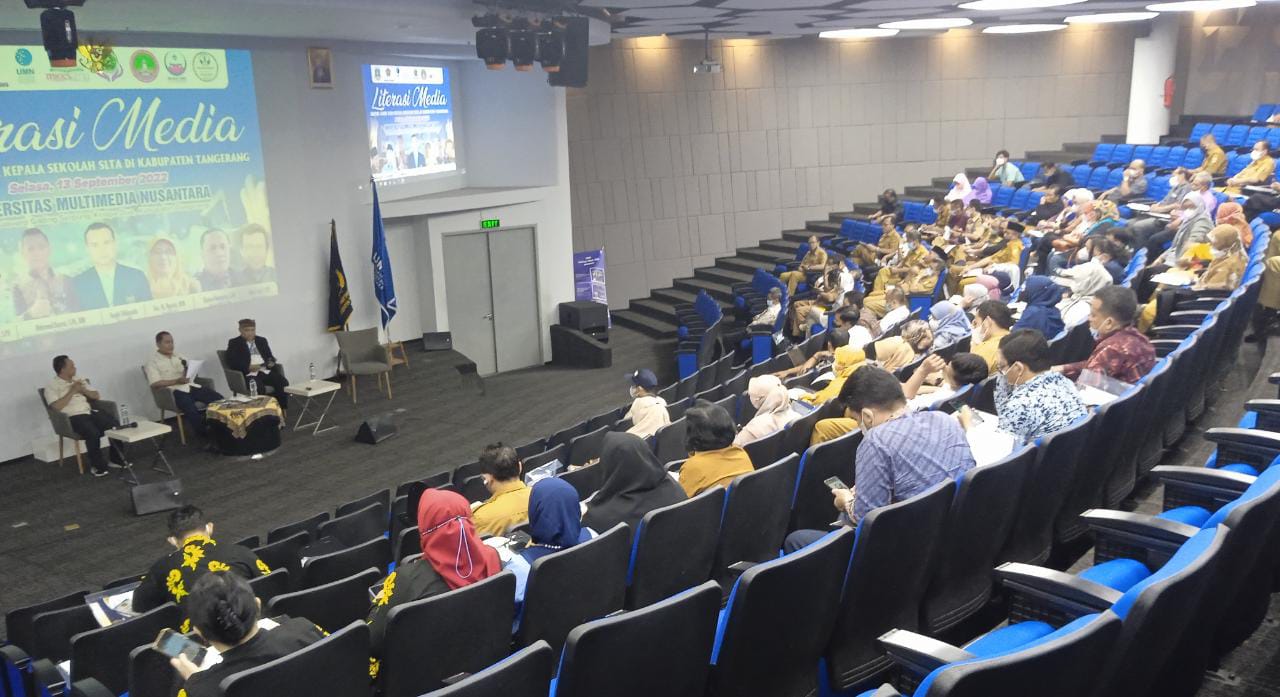 Ratusan Kepala Sekolah Ikuti Literasi Media di UMN