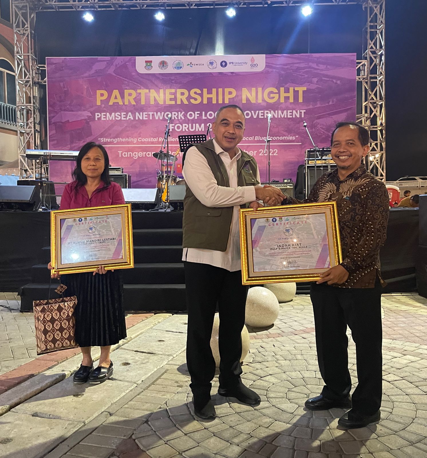 Peduli Ekosistem Pesisir Pantai, PT IKPP Tangerang Raih Penghargaan