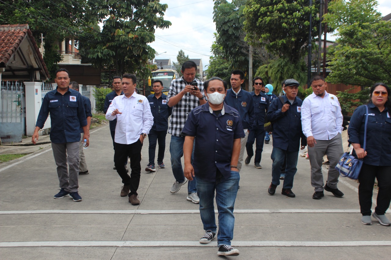 Kunjungi Sekret PWI Jabar,  Sri Mulyo : Kami Akan Terus Lakukan Kunjungan