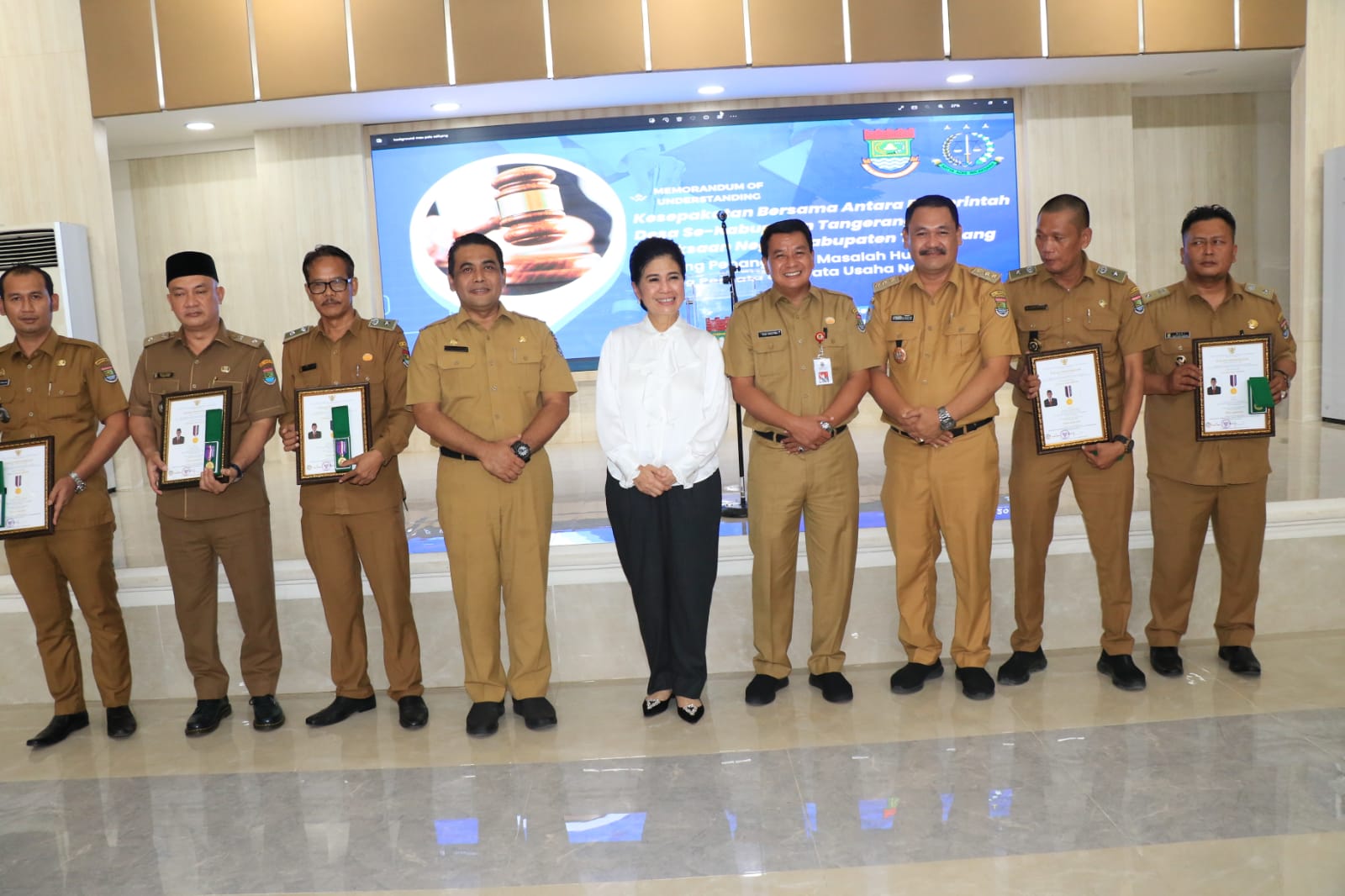 Cegah Pelanggaran Hukum, 246 Kades Teken MoU dengan Kejari Kabupaten Tangerang