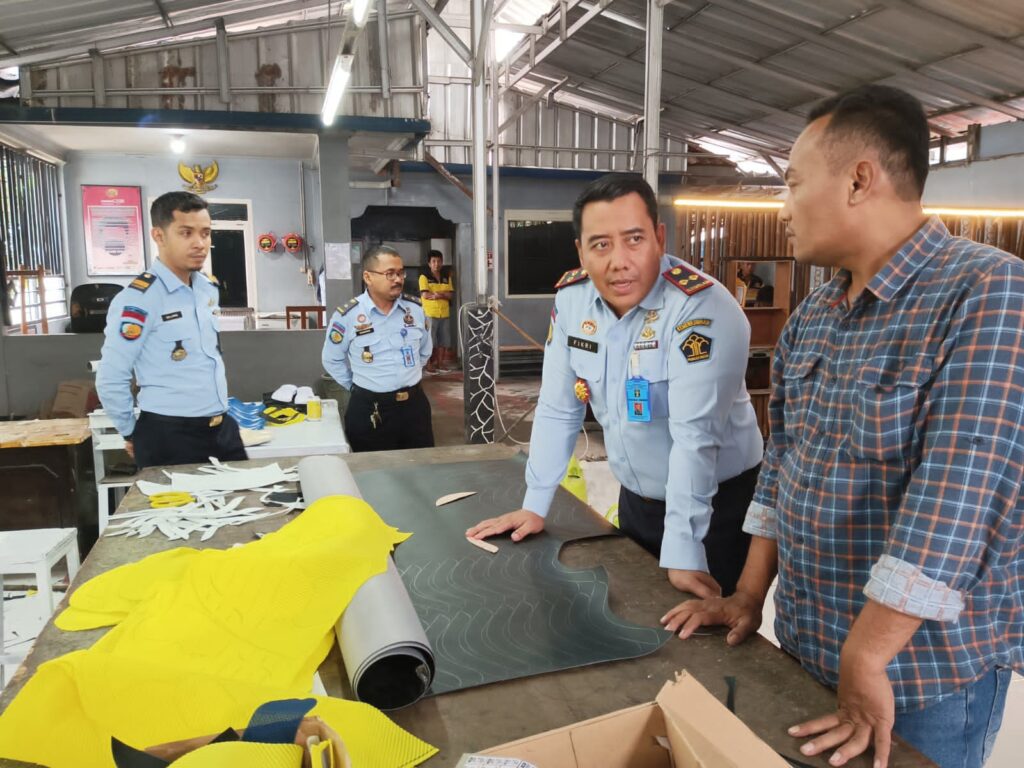 Menengok Hasil Karya Warga Binaan di Rutan Kelas 1 Tangerang