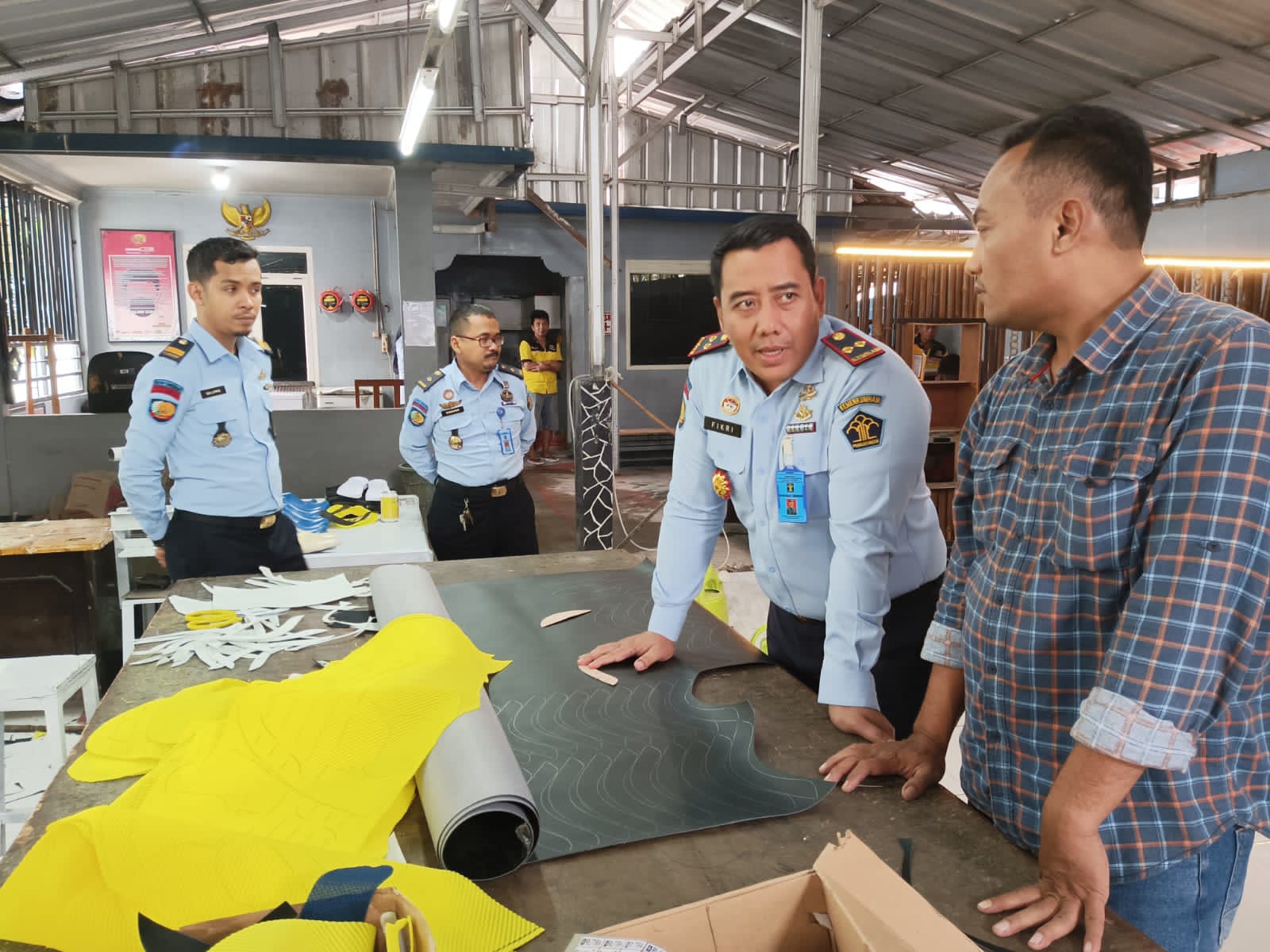 Menengok Hasil Karya Warga Binaan di Rutan Kelas 1 Tangerang