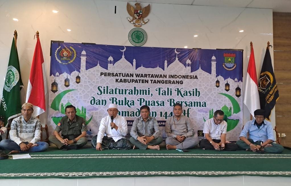 Bukber PWI Kabupaten Tangerang, Ketua MUI : Sampaikanlah Kebenaran Walau Hanya Satu Ayat