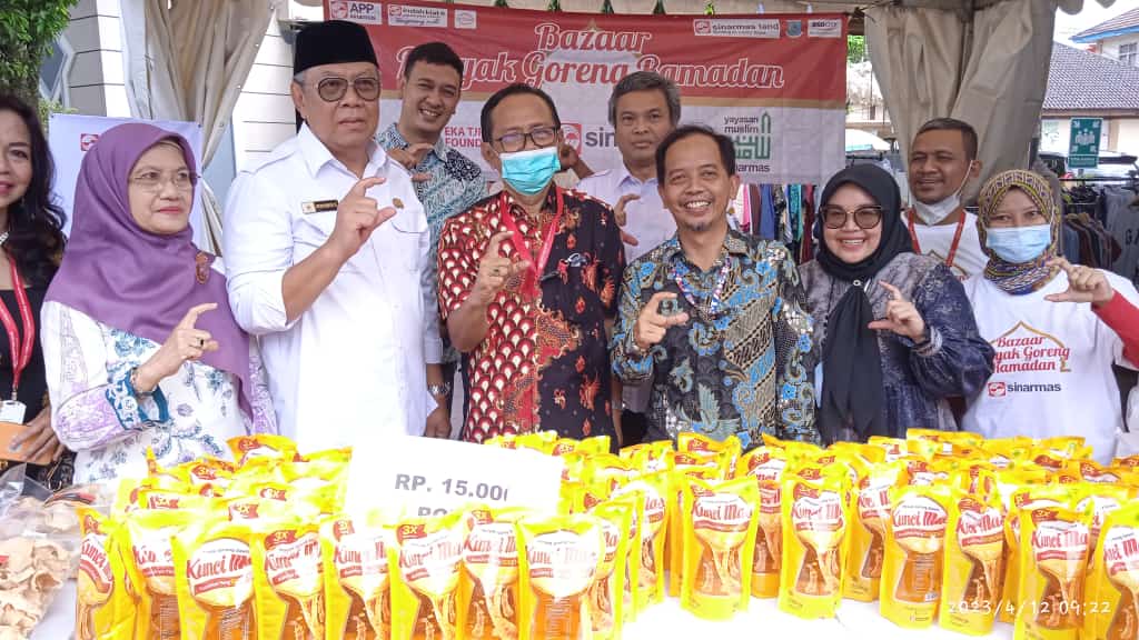 PT IKPP Tangerang Bersama Pemkot Tangsel Wakafkan Qur’an dan Bazar Migor