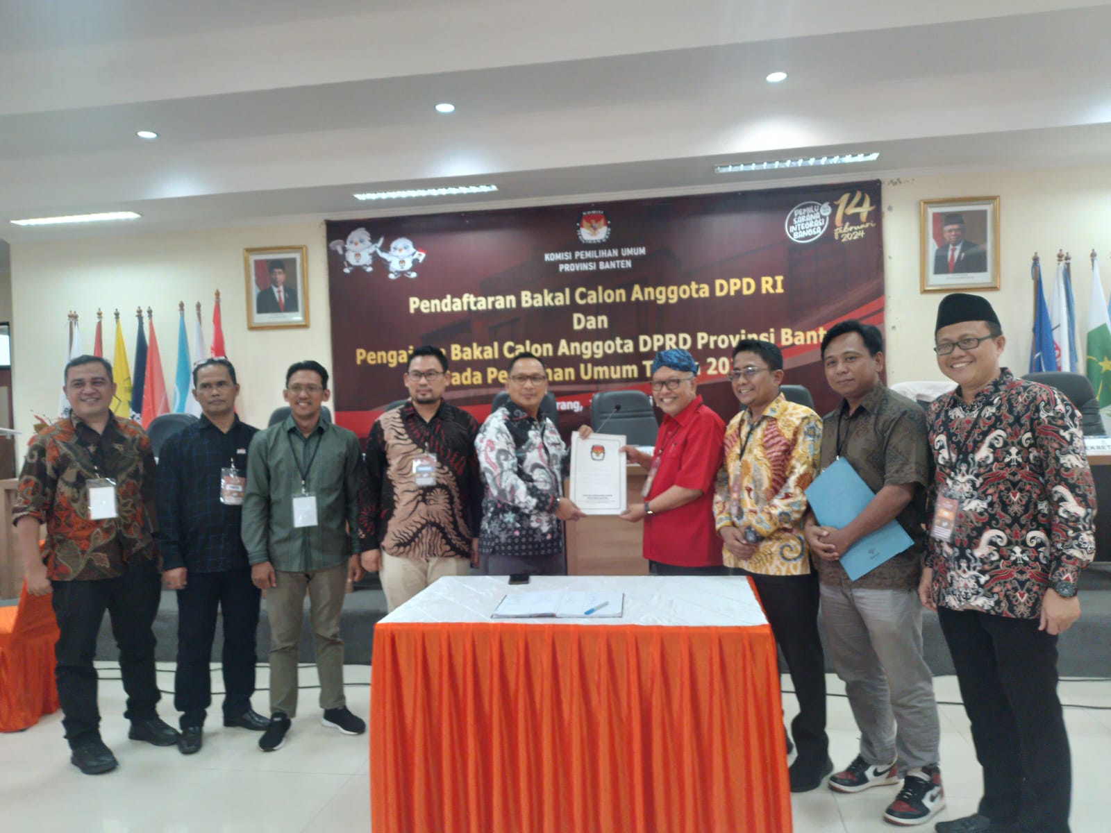 Ananta Wahana Resmi Daftar Jadi Calon Anggota DPD RI