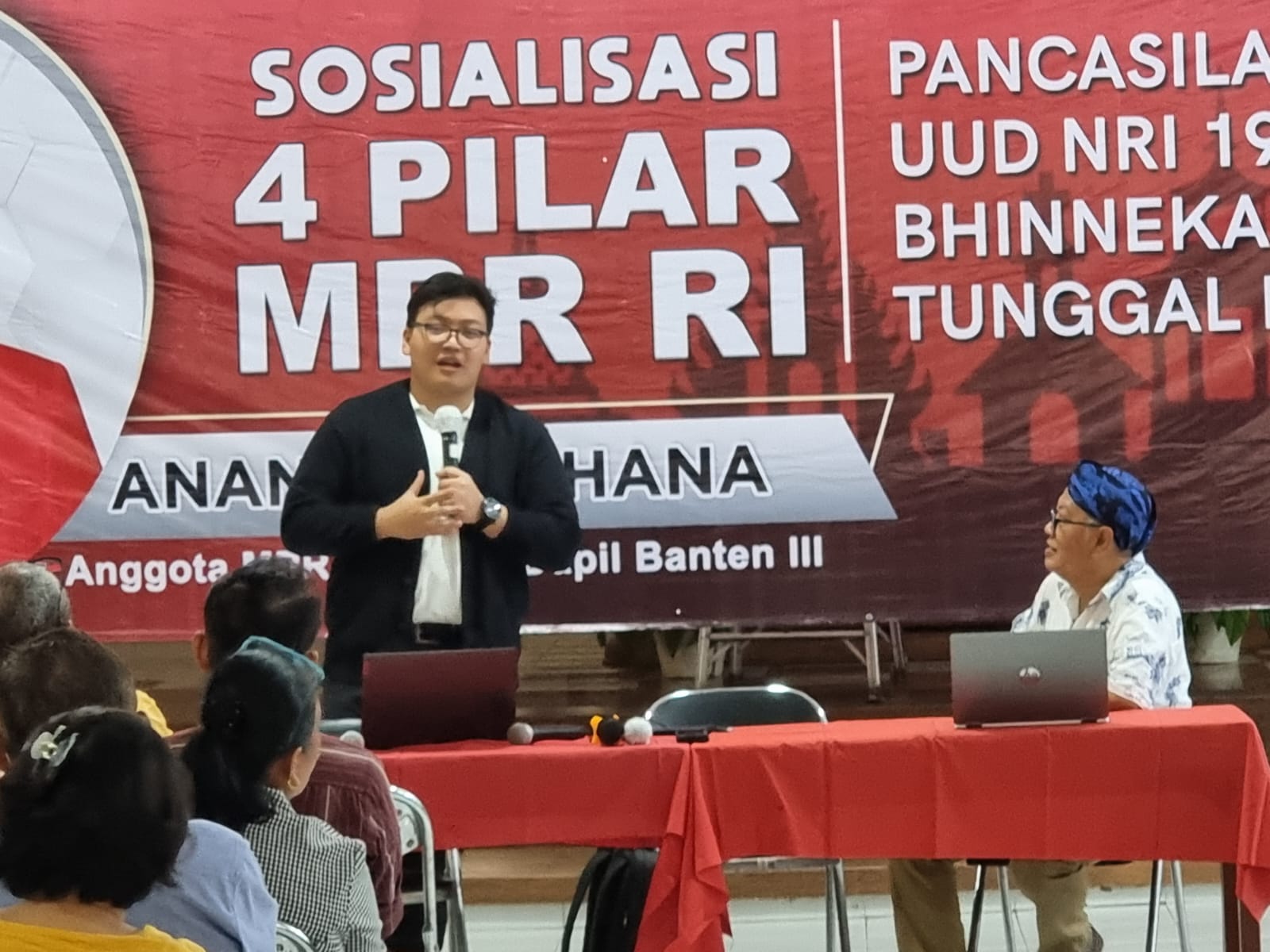 Sosialisasi 4 Pilar MPR RI, Abraham Beri Pemahaman Pancasila Pada Umat Khatolik