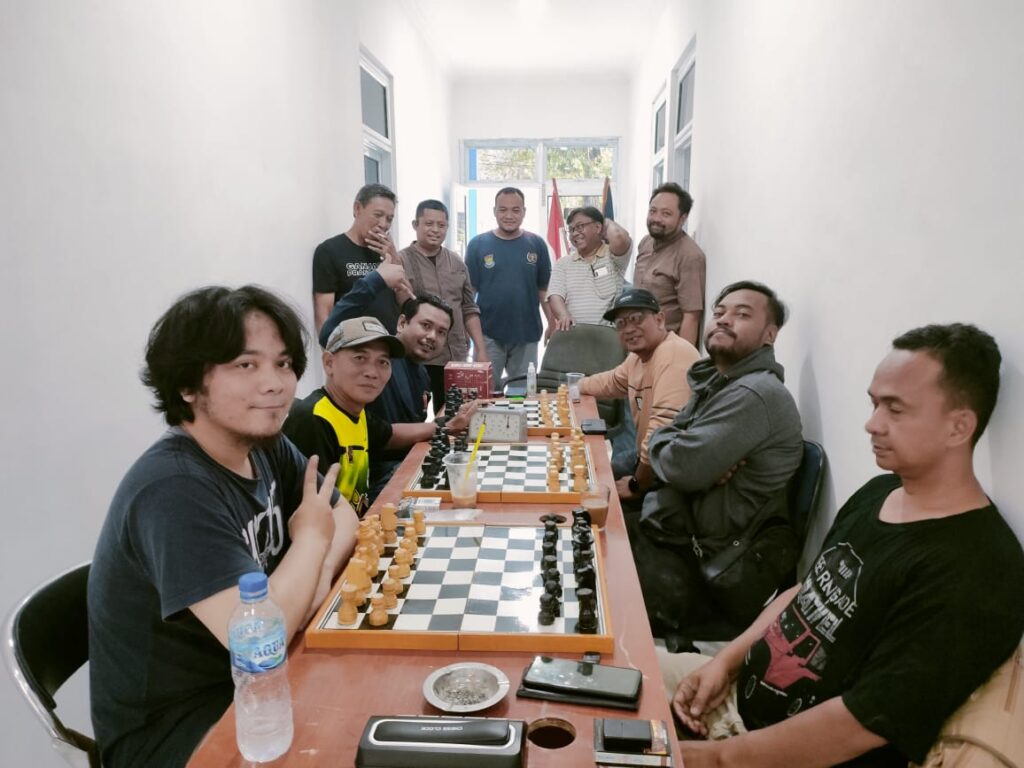 Meriahkan HUT RI ke-78, PWI Kabupaten Tangerang Gelar Lomba Catur Antar Wartawan