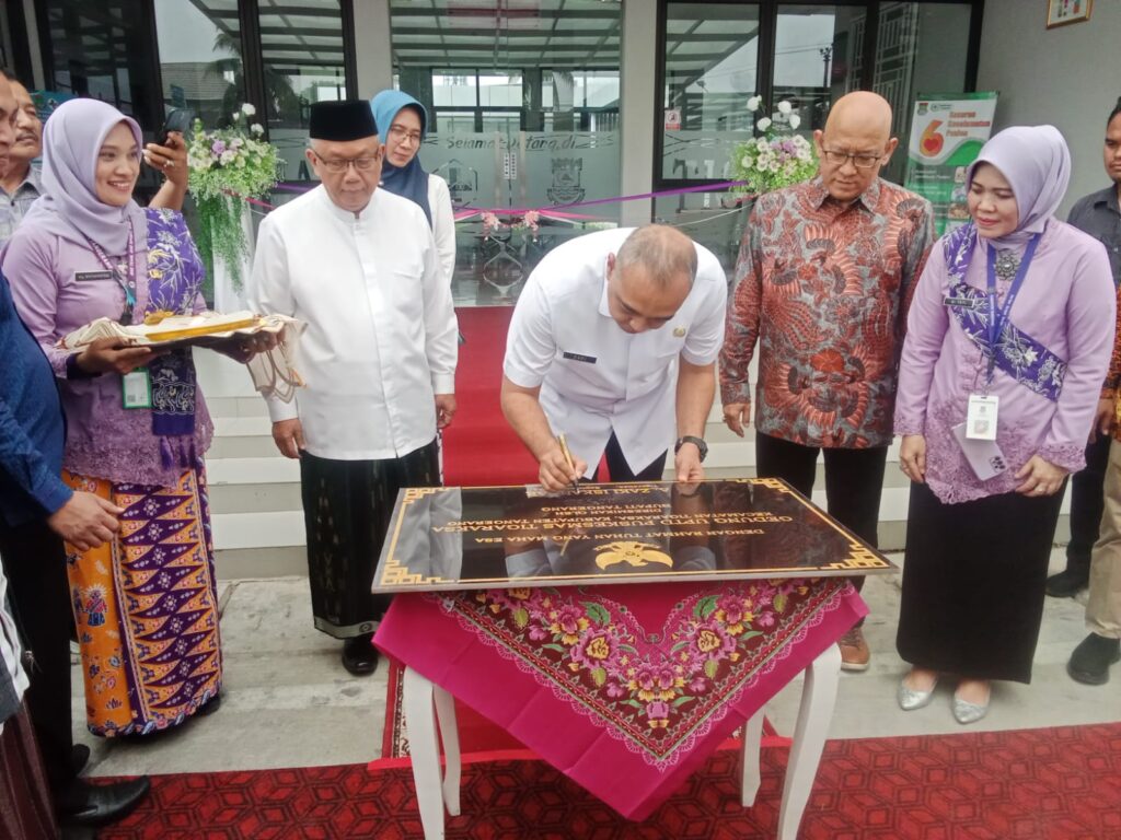 Bupati Tangerang Resmikan Gedung Baru Puskesmas Tigaraksa