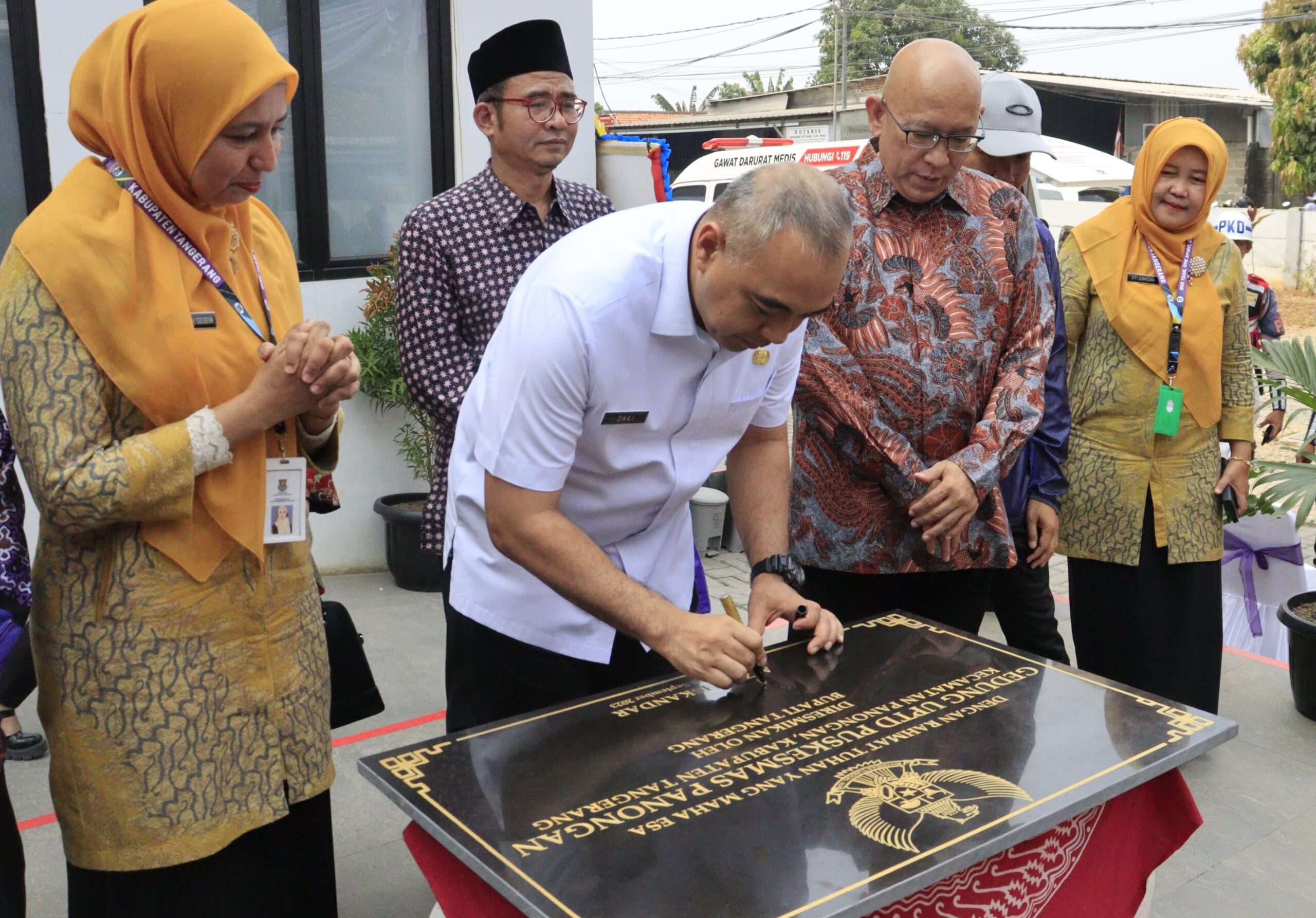 Gedung Baru Puskesmas Panongan Diresmikan, Bupati: Semoga dapat Tingkatkan Kualitas Pelayanan Kesehatan