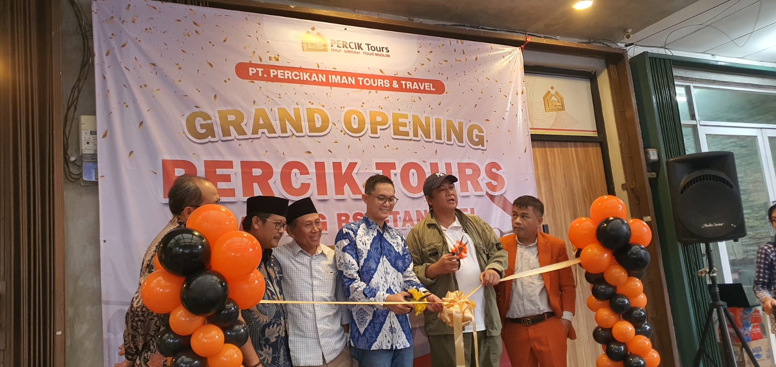 Lebarkan Sayap, Percikan Iman Tours dan Travel Resmikan Kantor Cabang BSD Tangsel