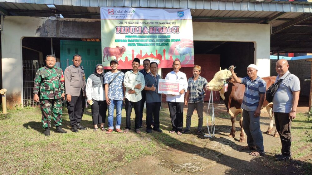 Idul Adha 2024, IKPP Tangerang Bagikan Sapi dan Kambing ke Masyarakat Sekitar