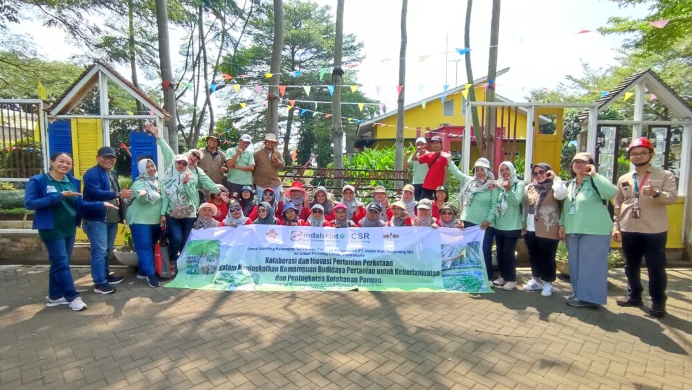 Poktan Binaan IKPP Tangerang Lakukan Tour ke East West Seed Indonesia Purwakarta