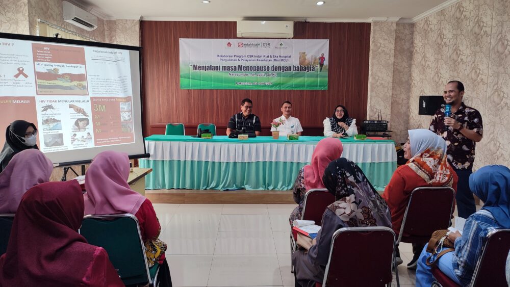 Cegah HIV dan Narkoba, Indah Kiat Bersama Eka Hospital Gelar Penyuluhan Kesehatan di Pakualam