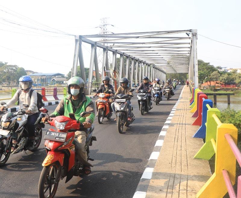 Jembatan Pintu Air 10 Dibuka, Dishub Terapkan Rekayasa Satu Arah