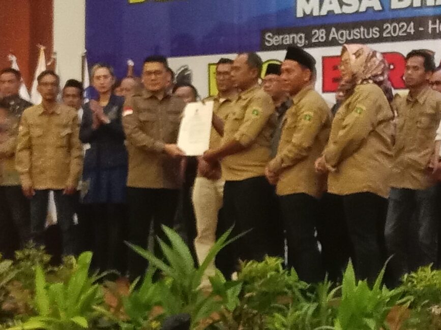 Keren! Pria Asal Balaraja Pimpin DPD Desa Bersatu Provinsi Banten