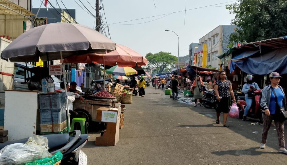 Akibat di Relokasi, Pasar Anyar Kini Sepi Pembeli