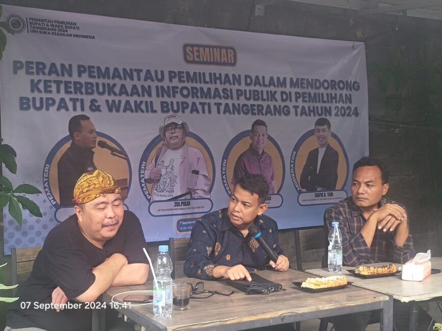 Zulpikar Sebut KPU Kabupaten Tangerang Belum Terbuka Soal Informasi Publik