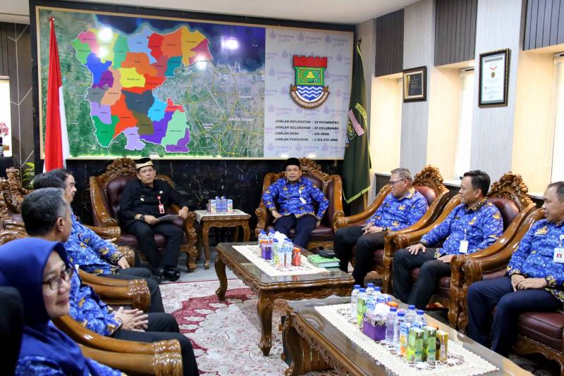 Pemkot dan Pemkab Tangerang Lakukan Kerjasama Multi Sektoral