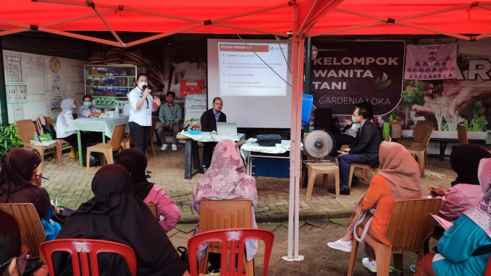 Peringati Hari AIDS, IKPP Tangerang Ajak KWT Binaan Tes VCT