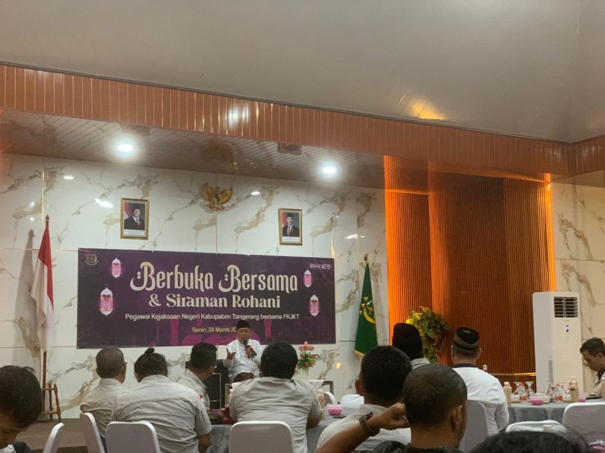Kejari Kabupaten Tangerang Bukber dengan Jurnalis
