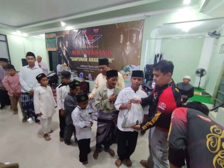 Bukber Ramadhan 2025, Komunitas NXRT Santuni Anak Yatim Piatu di Teluknaga
