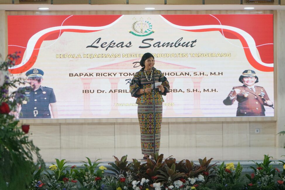 Tok! Afrillianna Purba Jabat Kajari Kabupaten Tangerang