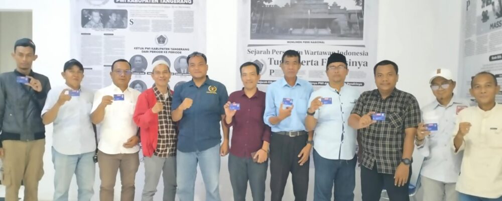 13 Wajah Baru Resmi Menjadi Anggota Muda PWI Kabupaten Tangerang