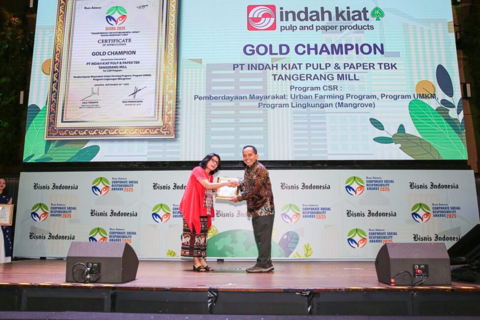 APP Group Raih Apresiasi di BISRA 2025 Melalui Indah Kiat Tangerang dan Perawang Mill