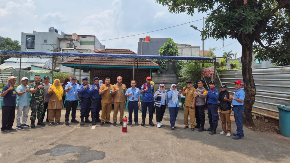 IKPP Tangerang Bersama Damkar Gelar Edukasi Pemadaman Kebakaran di Pakulonan