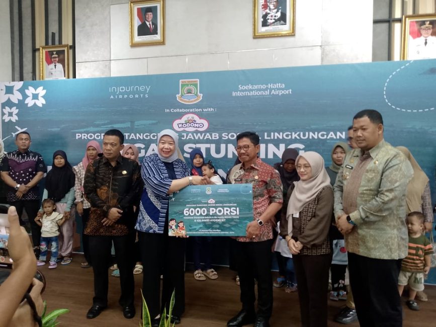 In Journey Program Tanggung Jawab Sosial Lingkungan Cegah Stunting Bersama in Journey Airports Lawan Stunting