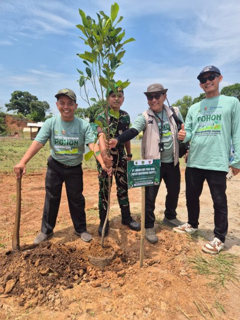 Tanam Pohon Lagi, PT IKPP Tangerang Tunjukan Eksistensi Pelestarian Lingkungan