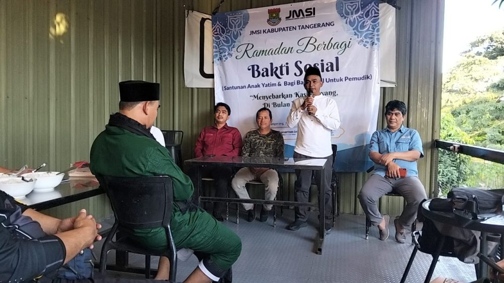 JMSI Kabupaten Tangerang Berbagi Takjil, Sembako hingga Santuni Yatim